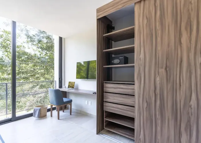 Moderno Estudio Con Fast Wifi Playa del Carmen